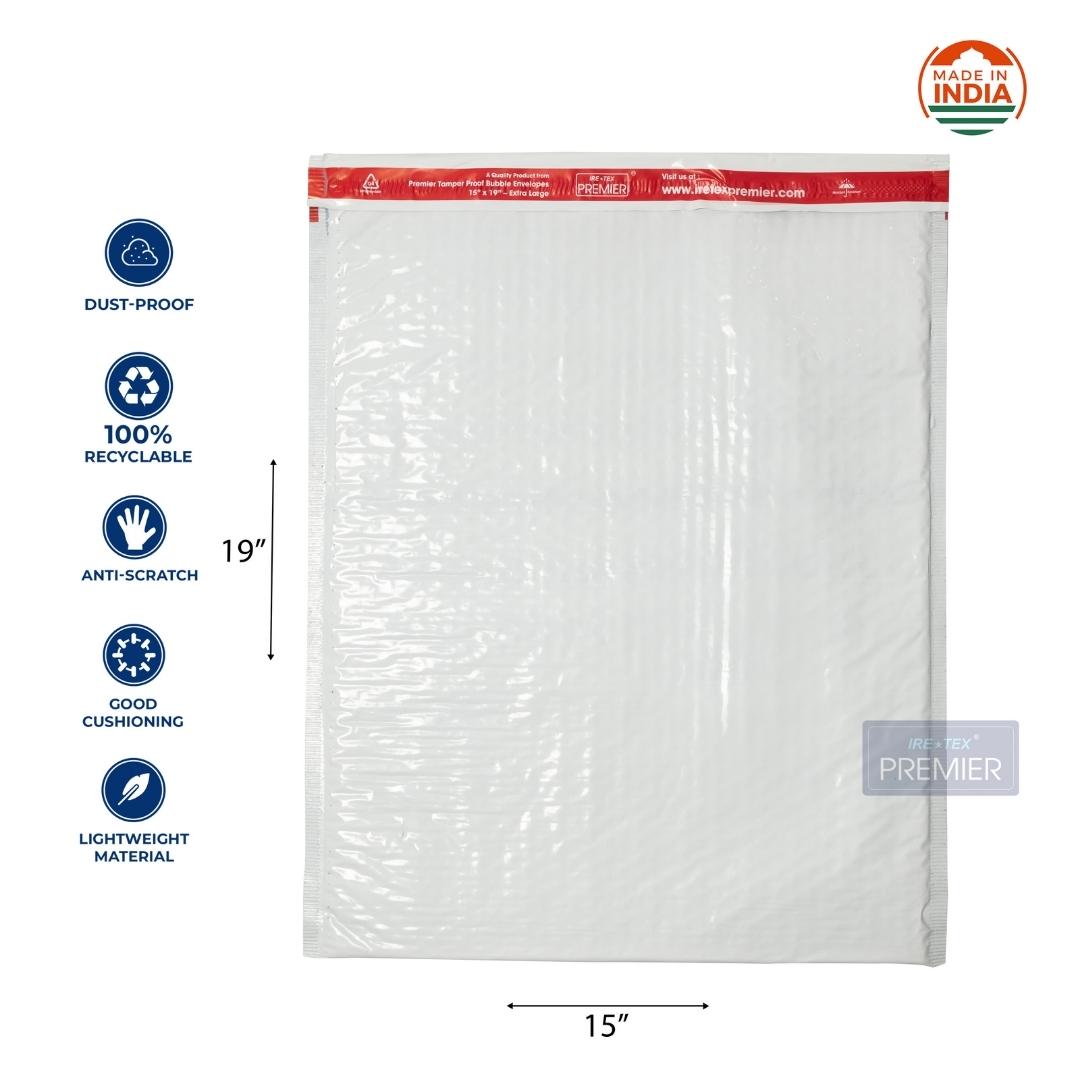 Periwinkle Fiber Mailers, 12x9.875 Tall Pocket, 3 Flap, 15 Expansion -  120-1129-000