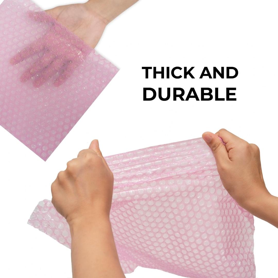 Bubble Wrap & Rolls - Pink (Pack of 4 Rolls) - 3.5 Meter - Iretex